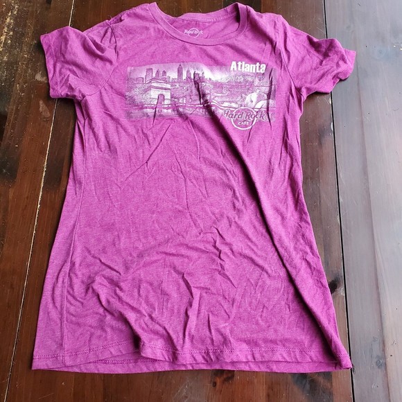 Hard Rock Cafe Tops - Hard Rock Cafe Atlanta Georgia XL T Shirt 25" Length 15" P2P Skyline Peaches I75